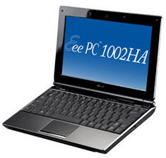Netbook Asus Eee-PC 1002 HA (Foto: Asus)