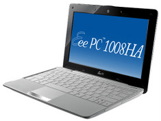 Edel und schlank: Das EEE PC 1008 HA Netbook