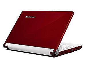 Das Lenovo Ideapad S 10 E gibt es in rot, weiß und schwarz