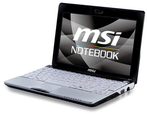 Netbook MSI Wind U120 (Foto: MSI)