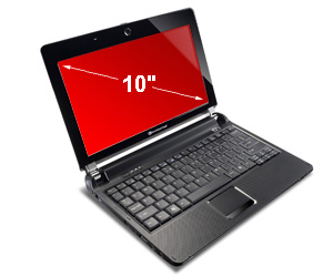 Das Netbook Packard Bell Dot S gleich dem Acer Aspire. Foto: Packard Bell.