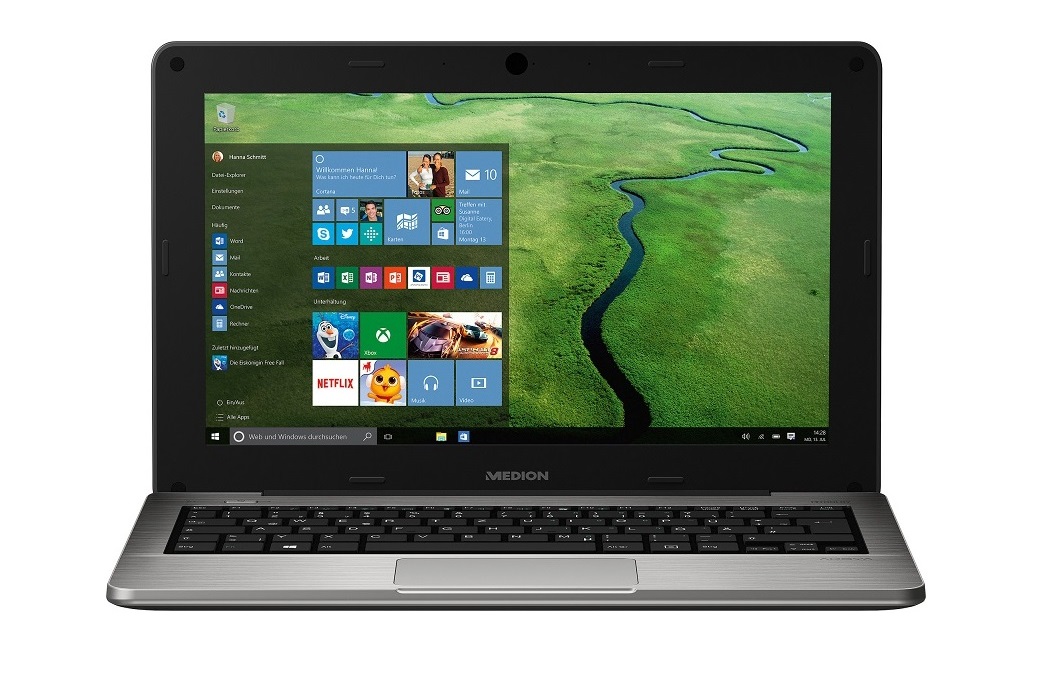 Medion Akoya S2218 – Das Netbook mit Windows 10