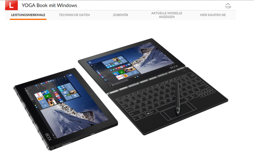 Lenovo yoga book_Screenshot