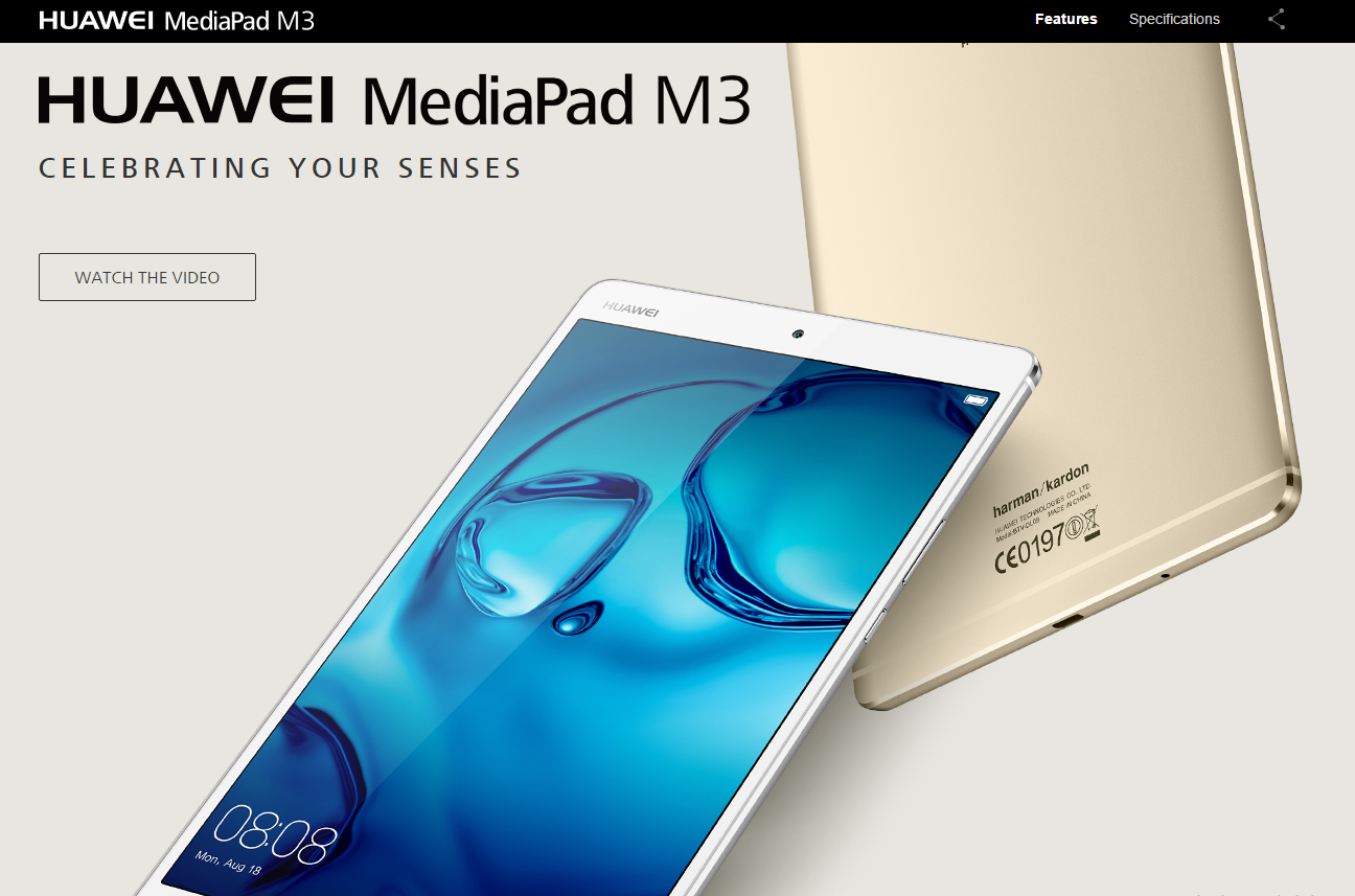 Der neue Huawei MediaPad M3: Octa Core Tablet PC mit hohem Anspruch